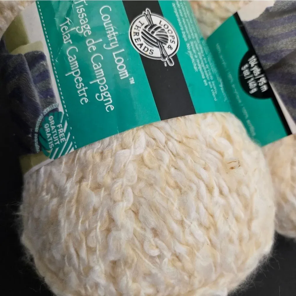 Loops & Threads Country Loom Yarn Warm Cream